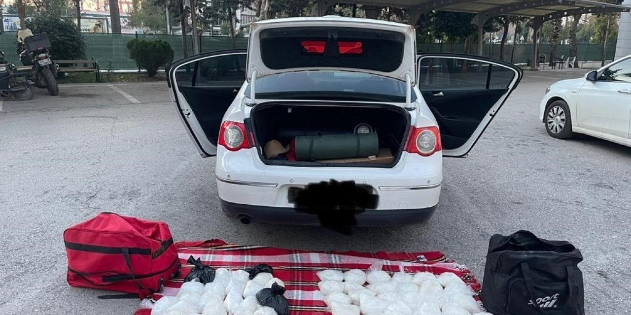 Mersin’de 43 Kilo 884 Gram Metamfetamin Ele Geçirildi