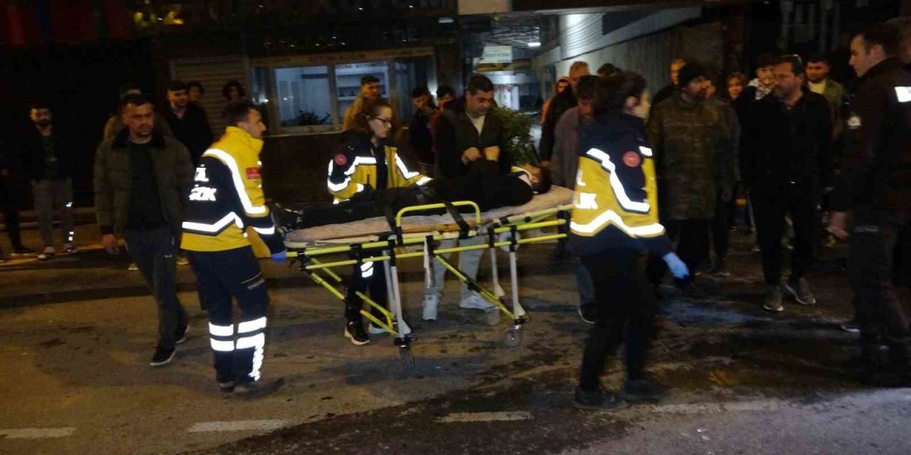 Alkollü Sürücüyü Palmiye Ağacı Durdurdu