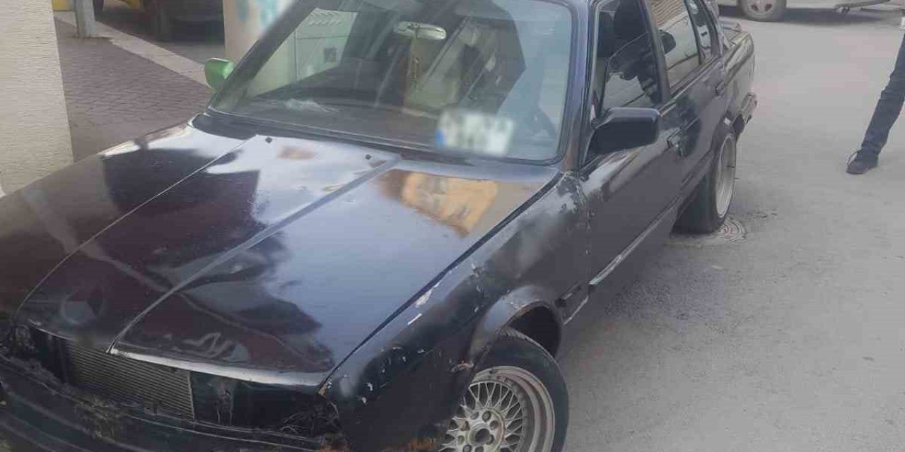 Plakasız Araçla ‘drift’ Atan Sürücüye Ceza Yağdı