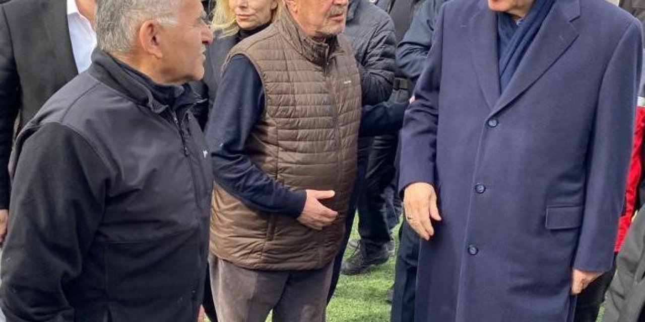 Başkan Büyükkılıç, Erdoğan İle Elbistan’da Bir Araya Geldi