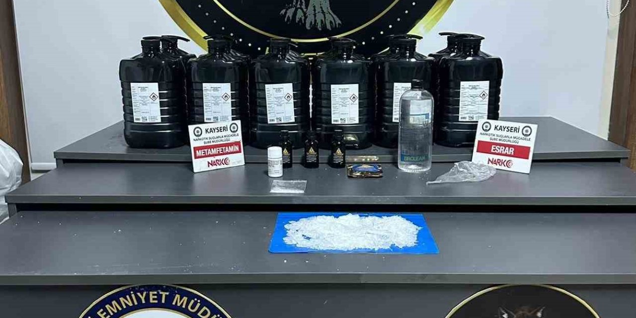 Kayseri’de Uyuşturucu Operasyonu: 2 Gözaltı