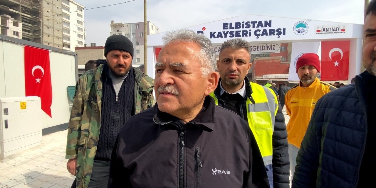 Büyükkılıç: “kayseri, Canla Başla Kahramanmaraşlı Canlarımızın Yanında”
