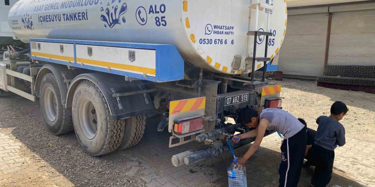 Asat Hassa Ve Kırıkhan’ı Suya Kavuşturdu