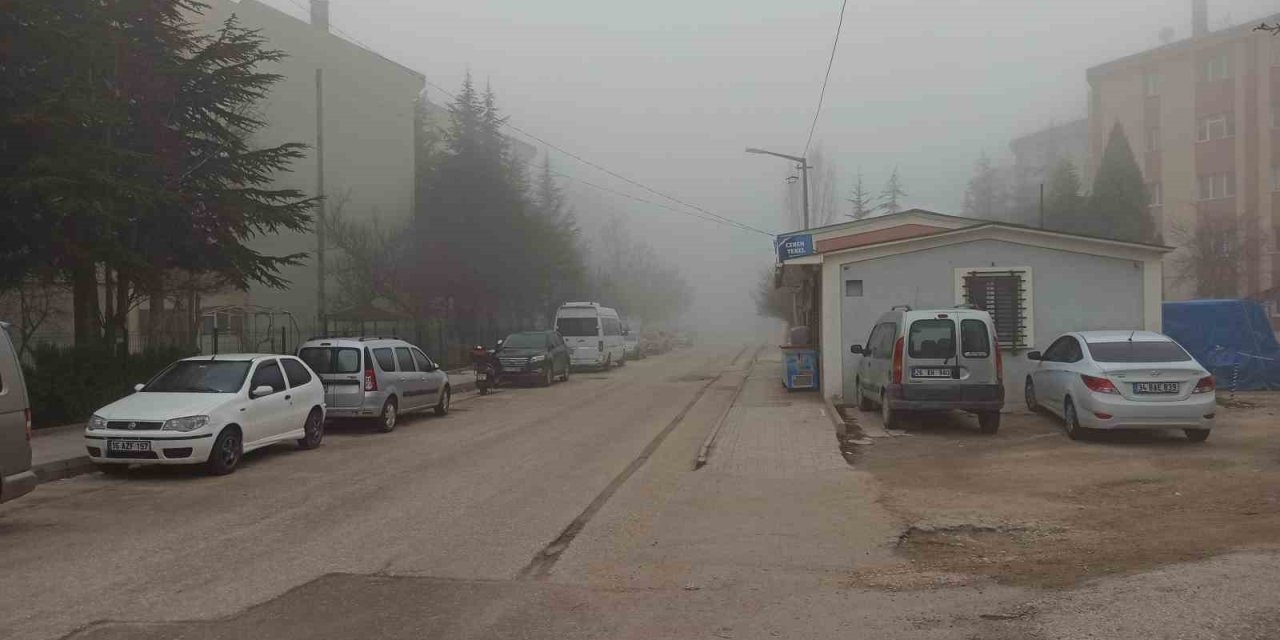 Eskişehir’in Yüksek Kesimlerinde Sis Etkili Oldu