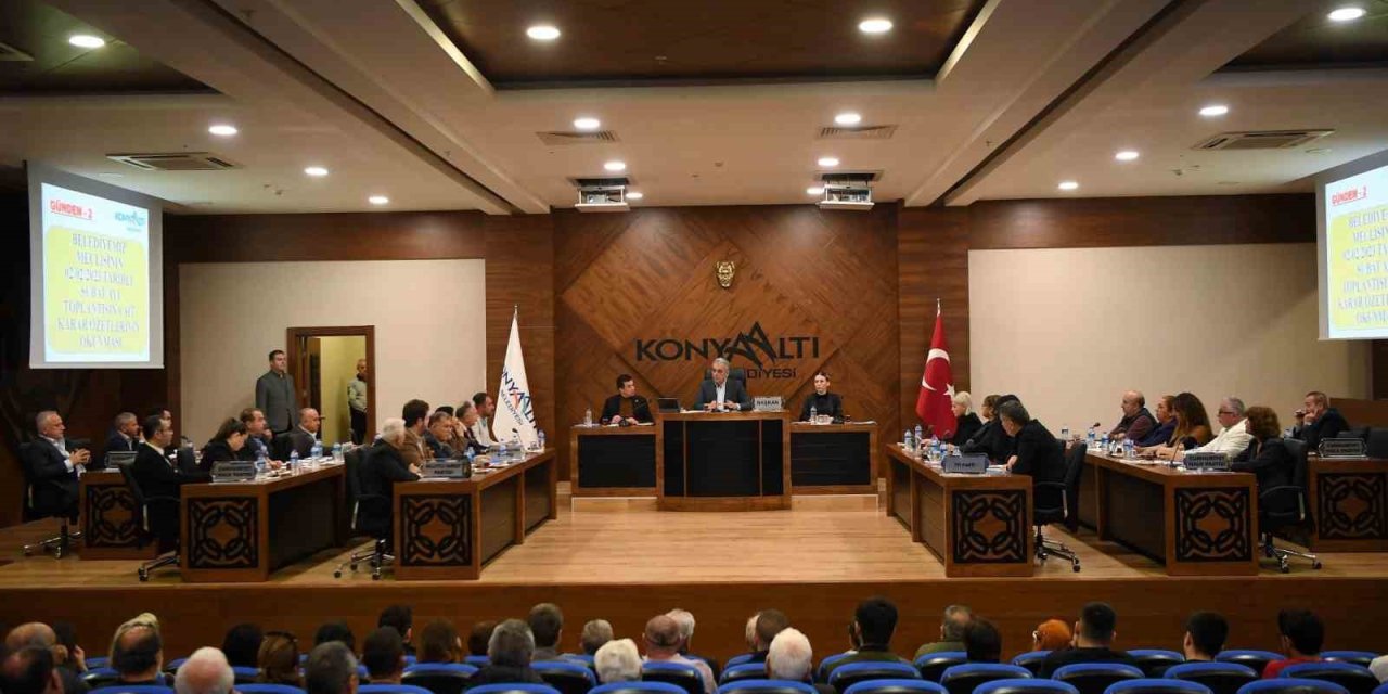 Konyaaltı’nda  ‘fore Kazık’ Oy Birliğiyle Kabul Edildi