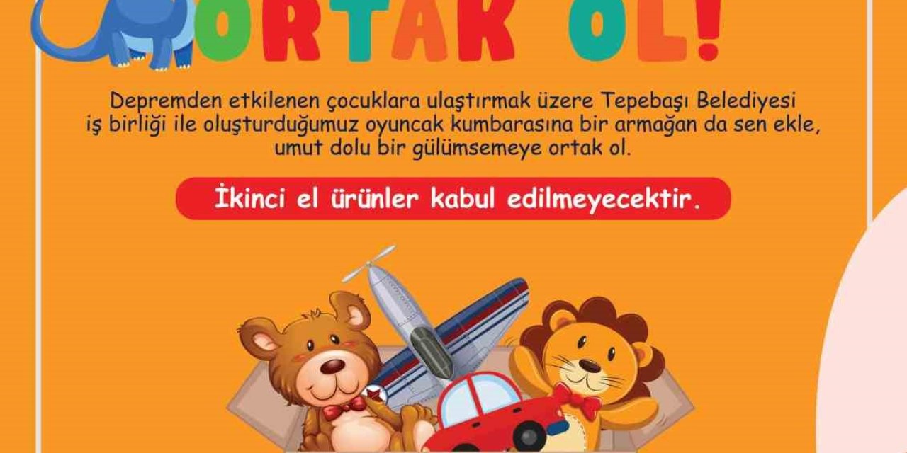 Espark Avm’den Depremzede Çocuklar İçin Oyuncak Kampanyası