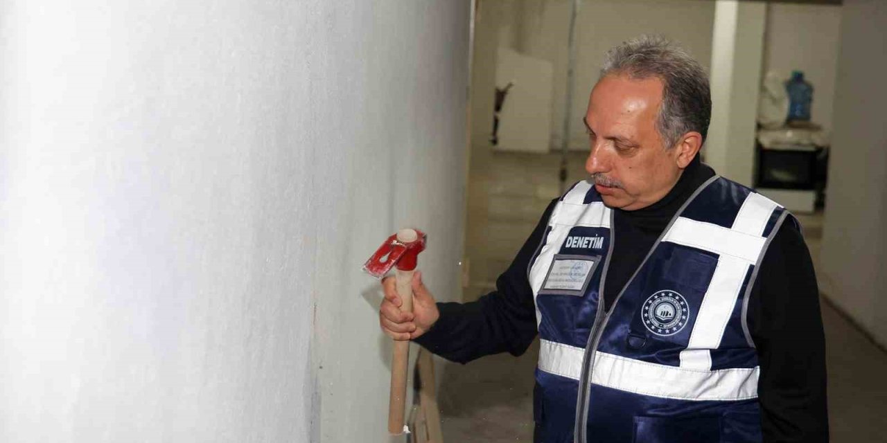 Başkan Yalçın, Hasar Tespit Çalışmalarına Katıldı