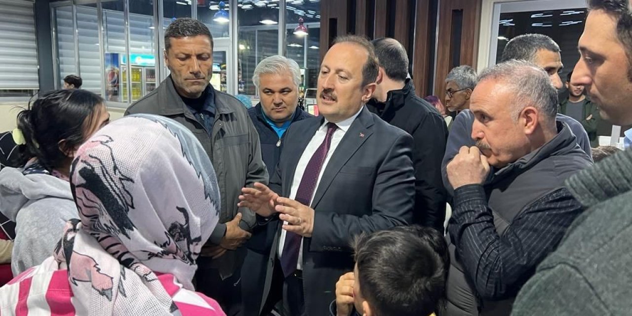 Vali Pehlivan, Kyk Yurdundaki Depremzedelerle Bir Araya Geldi