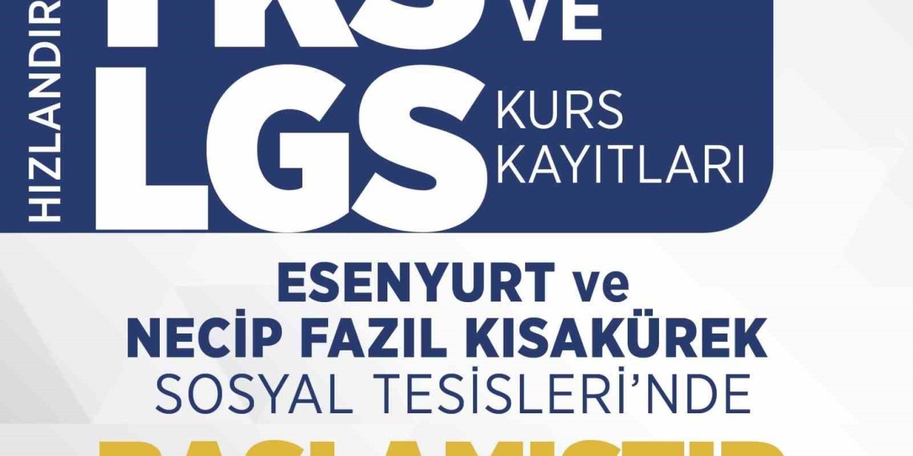 Melikgazi Belediyesi’nden Depremzede Öğrencilere Ücretsiz Lgs Ve Yks Kursu