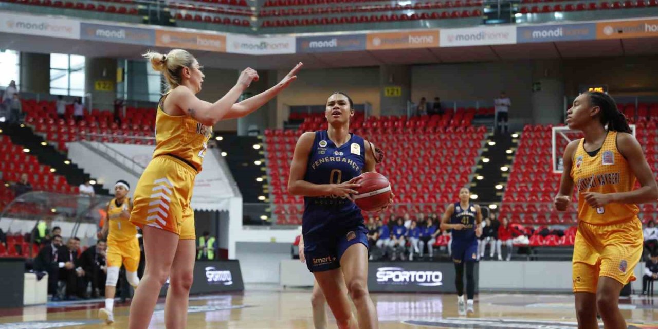 Tkbl: Melikgazi Kayseri Basketbol: 56 - Fenerbahçe: 110