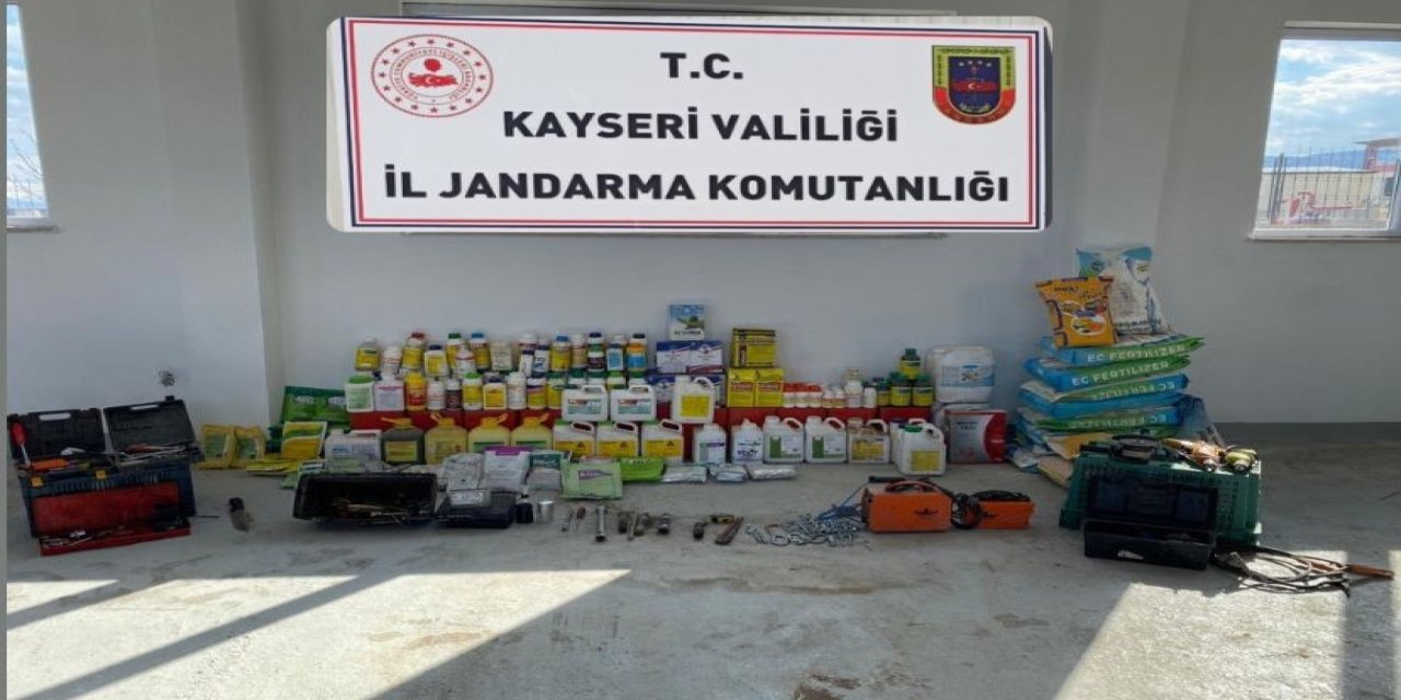 Jandarma 14 Faili Meçhul Hırsızlık Olayını Aydınlattı