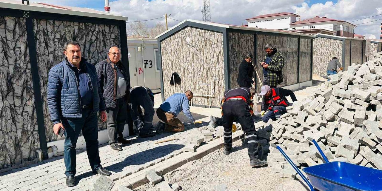 Elbistan’da Yapılacak Develi Konteyner Kenti İçin Çalışmalar Başladı