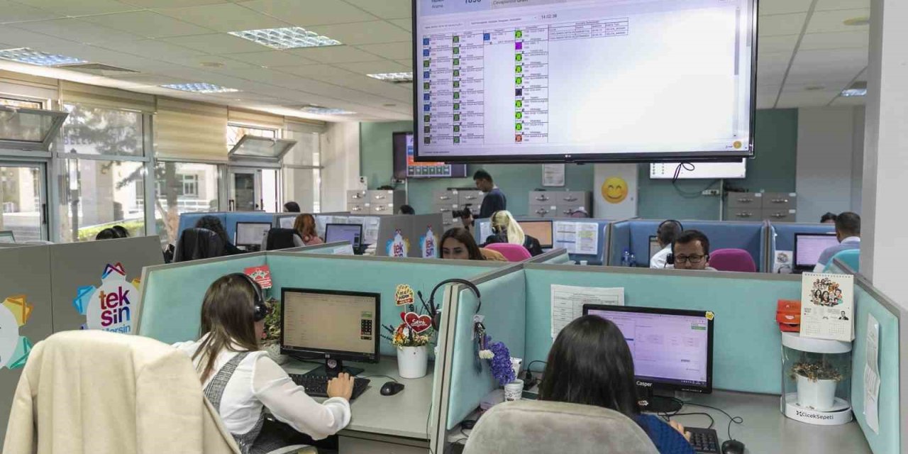 Teksin Mersin’de Bir Ayda 155 Binden Fazla Görüşme Sağlandı