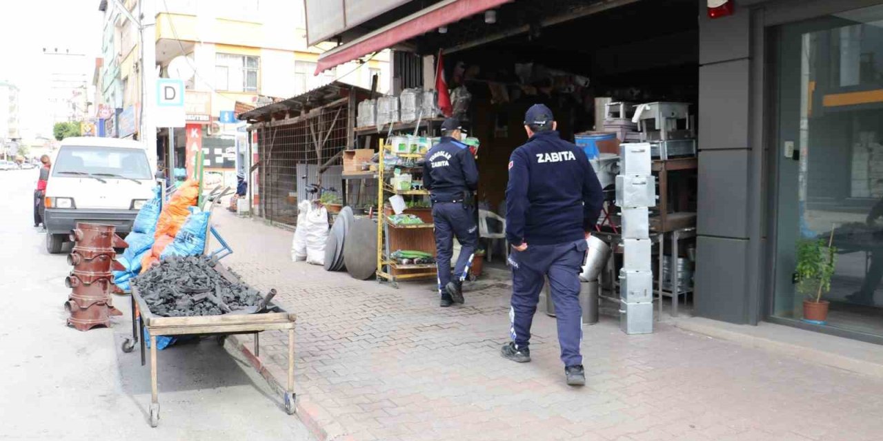 Toroslar’da Kaldırım İşgaline Karşı Sıkı Denetim