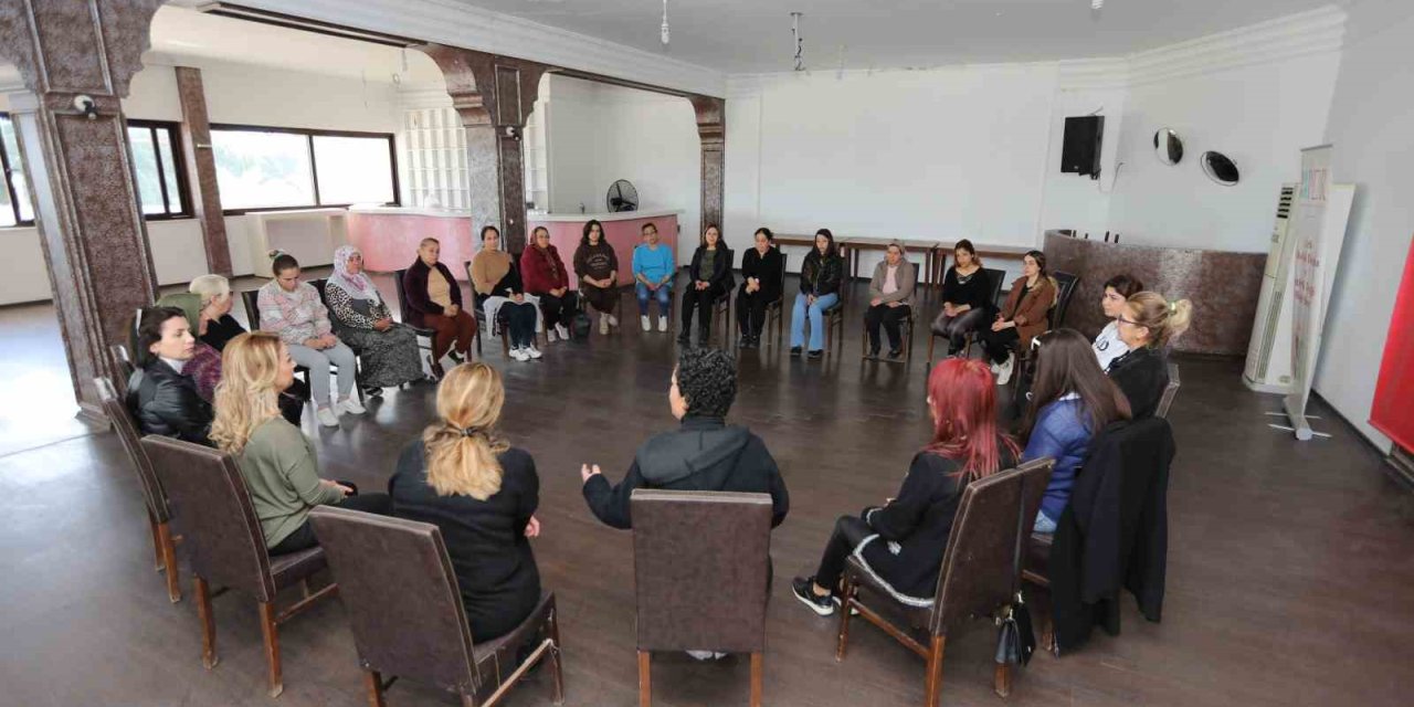 Mezitli’de Kadınlara ’stresle Baş Etme’ Atölyesi
