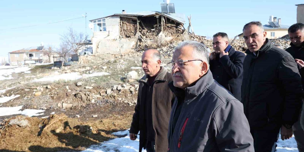 Büyükşehir’den 8 Araç Ve 53 Personelle Hasar Tespit Çalışmalarına Destek