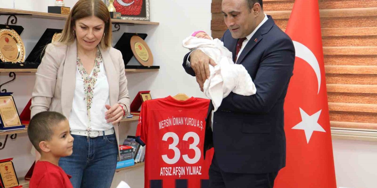 Başkan Yılmaz, Gaye İlay Bebekle Buluştu