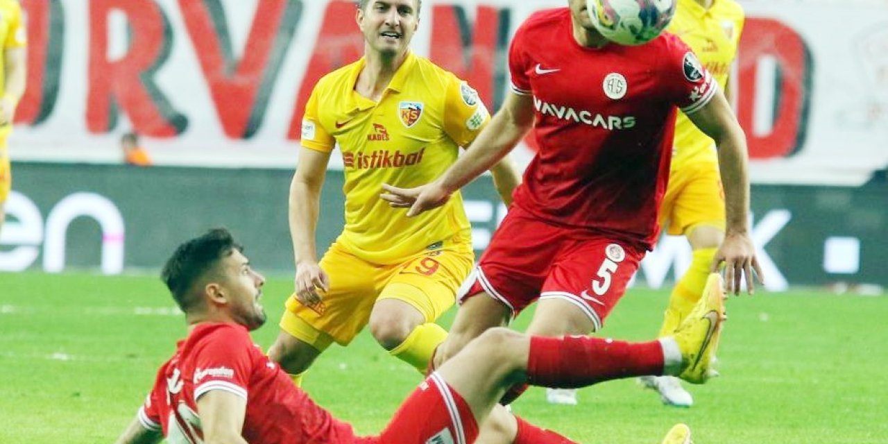 Kayserispor Antalya’da Yine Kazanamadı