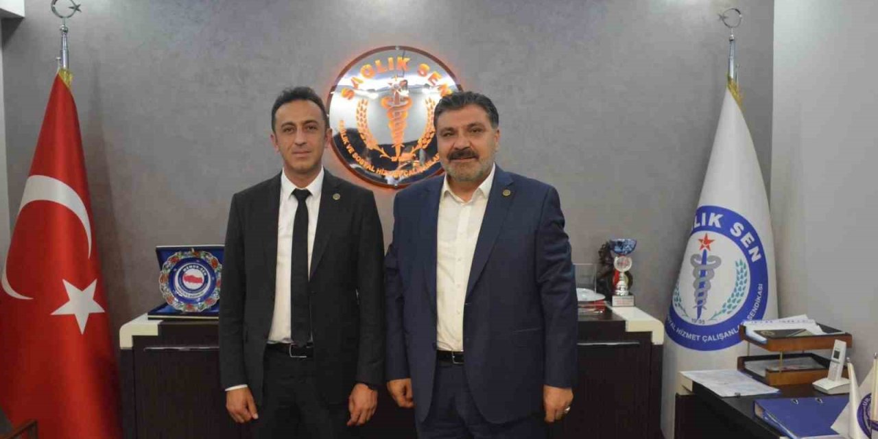 Sağlık Sen Antalya Şubesinde Yeni Başkan Osman Kasap Oldu