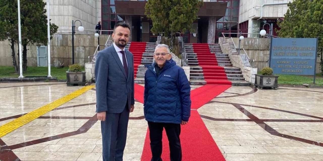 Başkan Büyükkılıç’tan İl Kültür Ve Turizm Müdürlüğü’ne Ziyaret