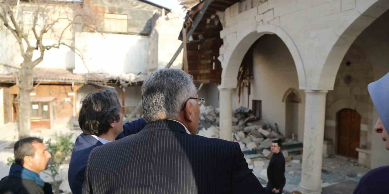 Kayseri Büyükşehir, Kahramanmaraş’taki Tarihi Camiyi Restore Edecek