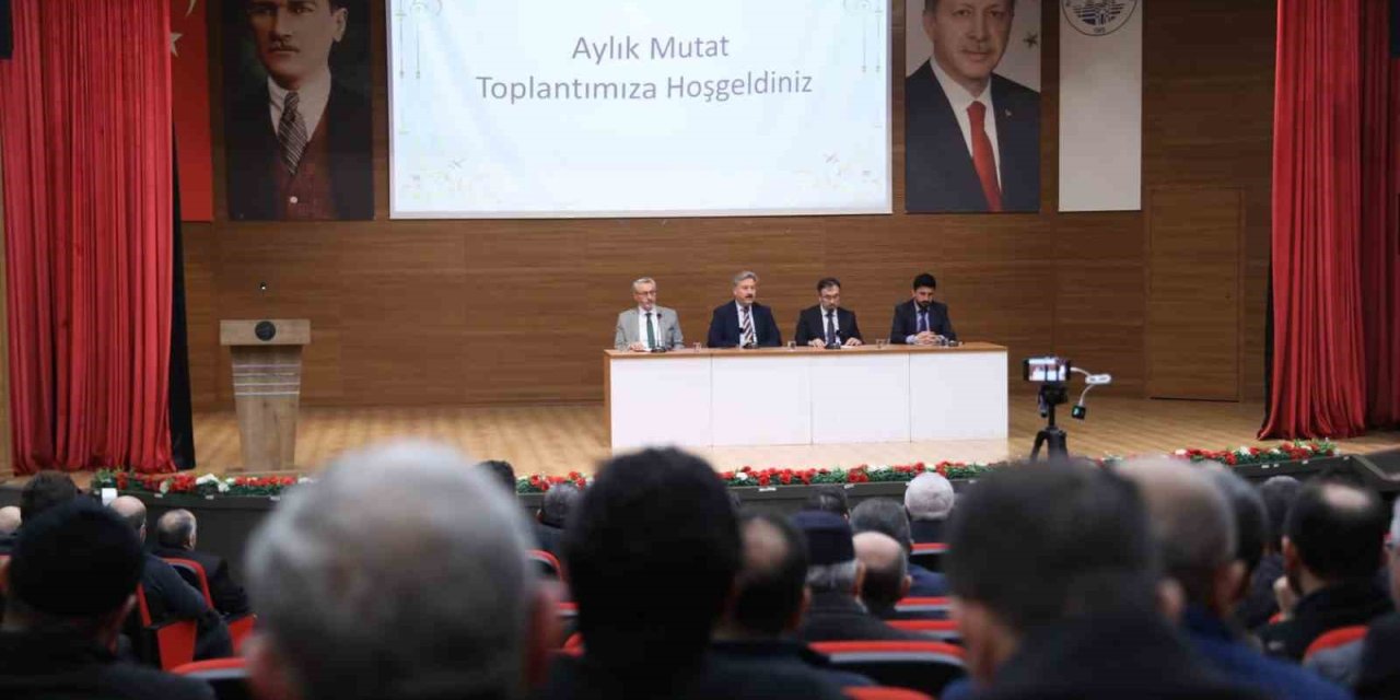 Başkan Palancıoğlu, Melikgazi Müftülüğü’nün Aylık Değerlendirme Toplantısına Katıldı