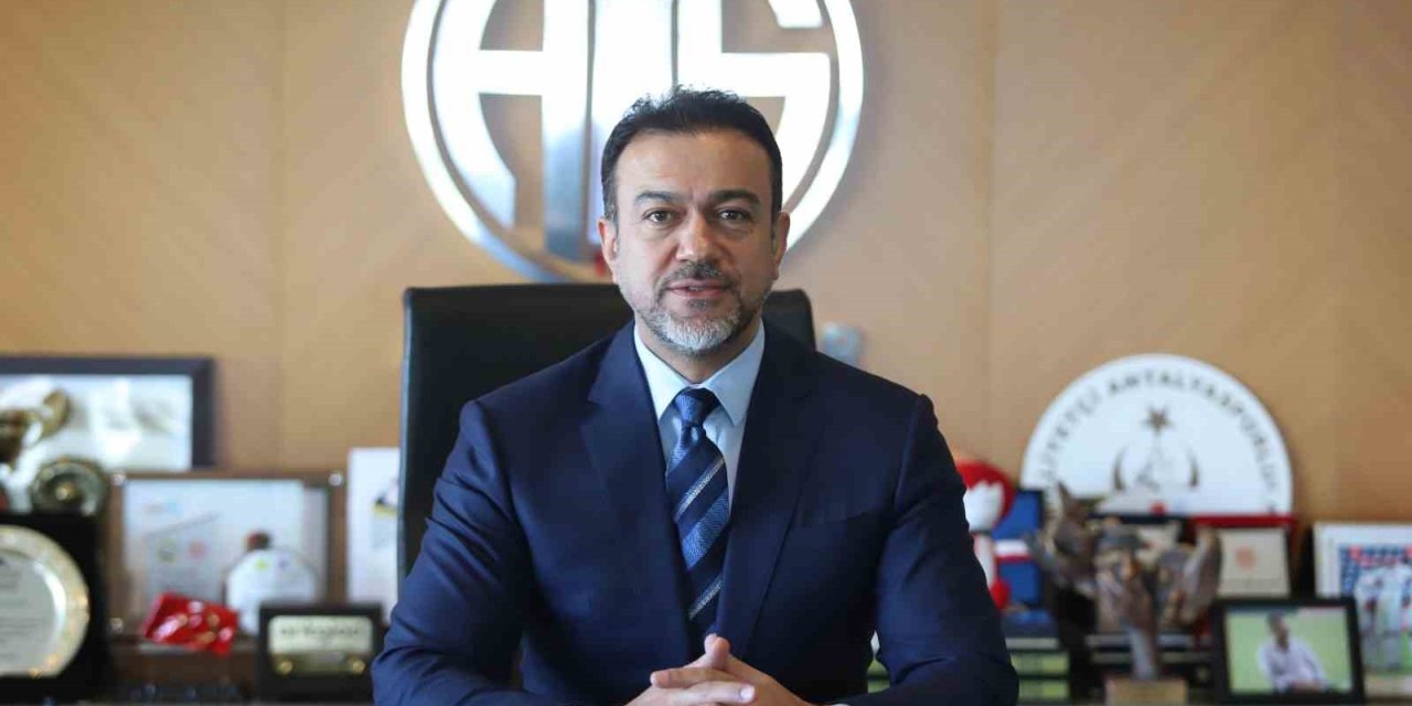 Antalyaspor’da Yeni Başkan Sabri Gülel