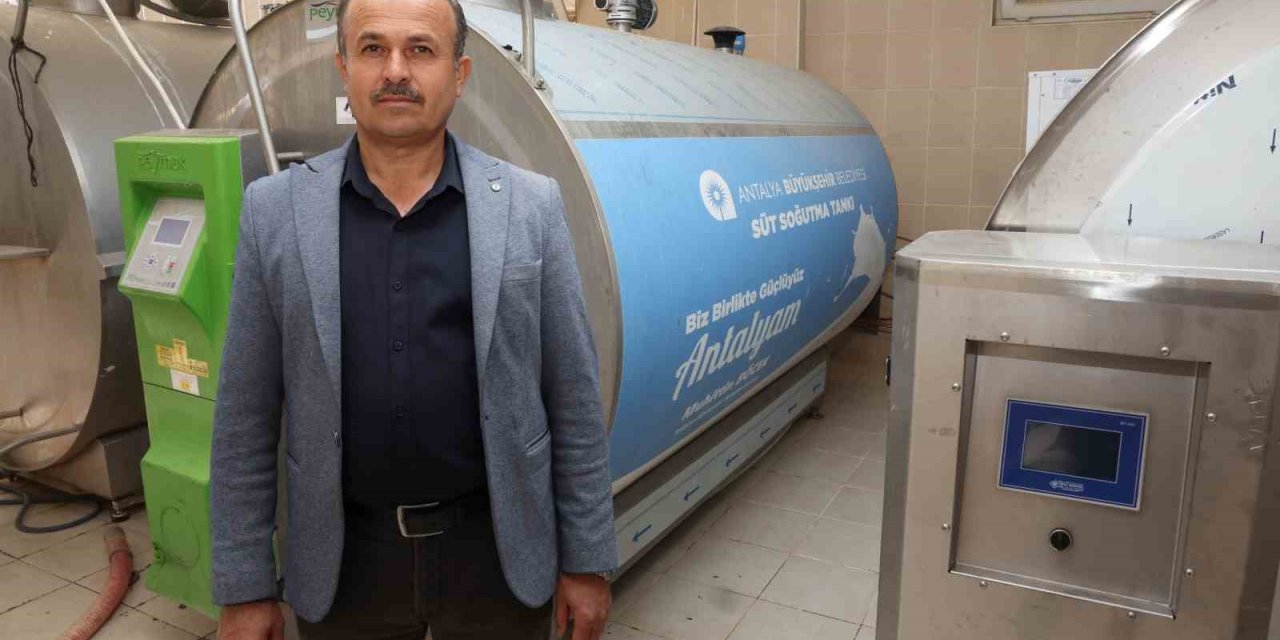 Küçükköy’e 8 Tonluk Süt Tankı