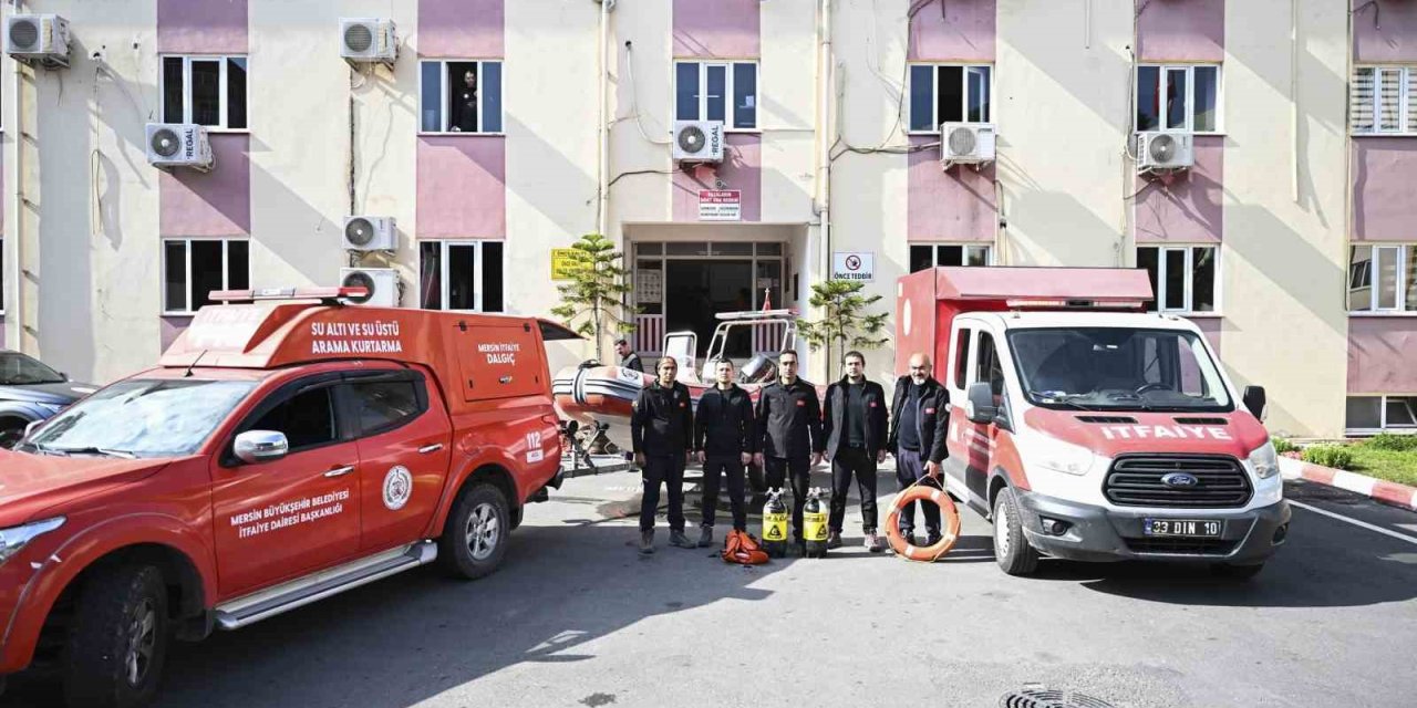 Mersinli Dalgıçlar Şanlıurfa’da Arama Kurtarma Çalışmalarına Katılacak
