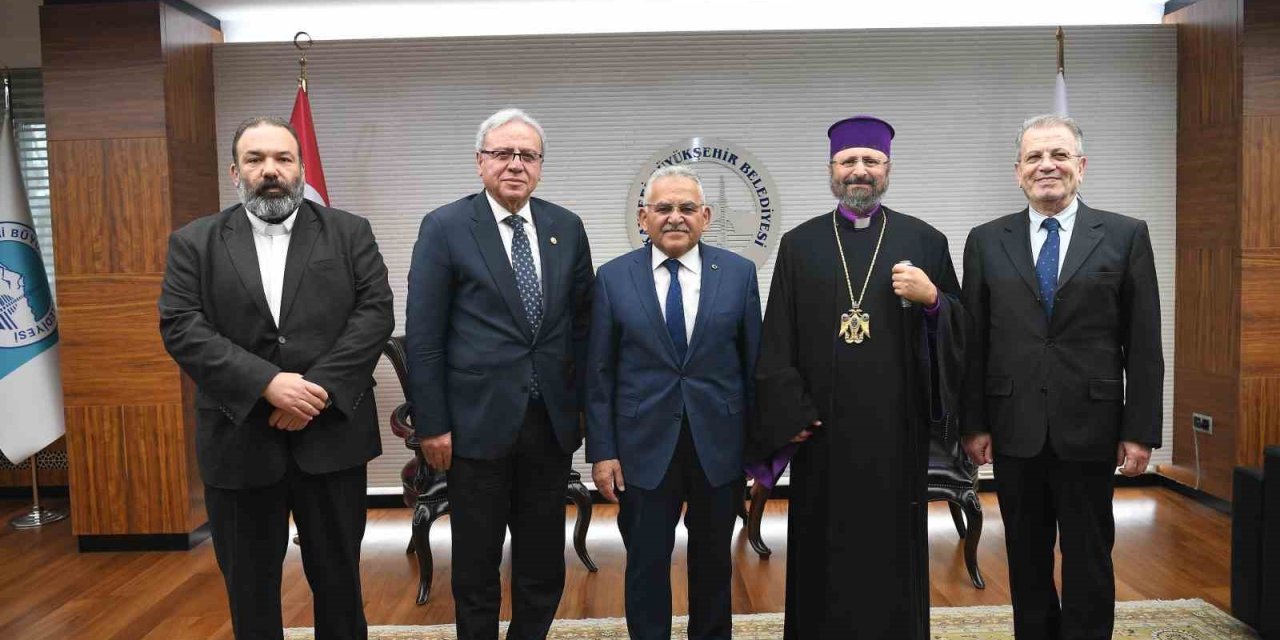 Patrik Sahak Iı’den Başkan Büyükkılıç’a Ziyaret