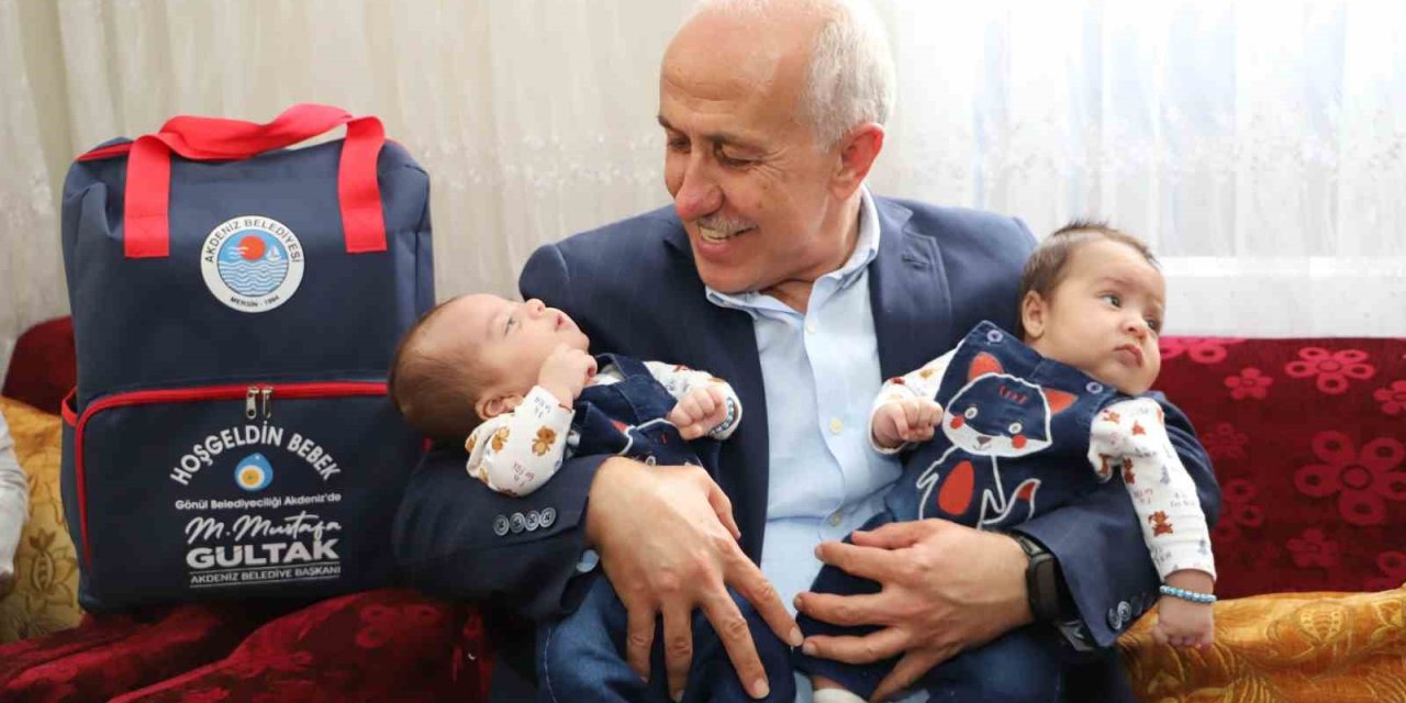 Akdeniz’de 5 Bin 352 Aileye ’hoş Geldin Bebek’ Çantası Ulaştı