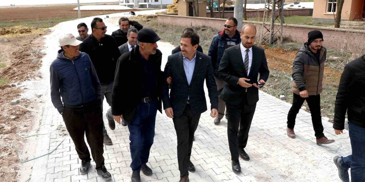 Karatay Belediyesi Bu Yıl 750 Bin Metrekare Parke Yol Çalışması Hedefliyor