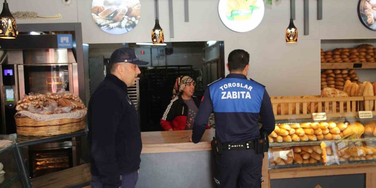 Toroslar’da Fırınlara Ramazan Denetimi