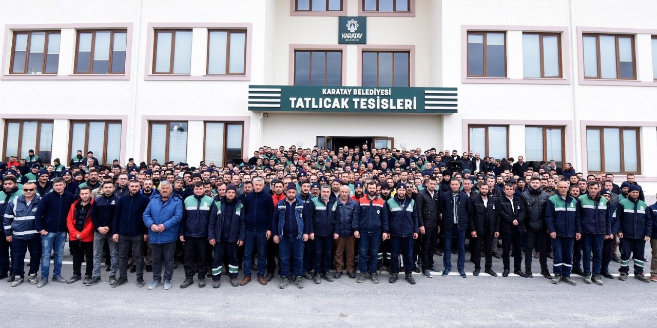 Karatay Belediyesinden Hatay’da Görev Yapan Personele Teşekkür