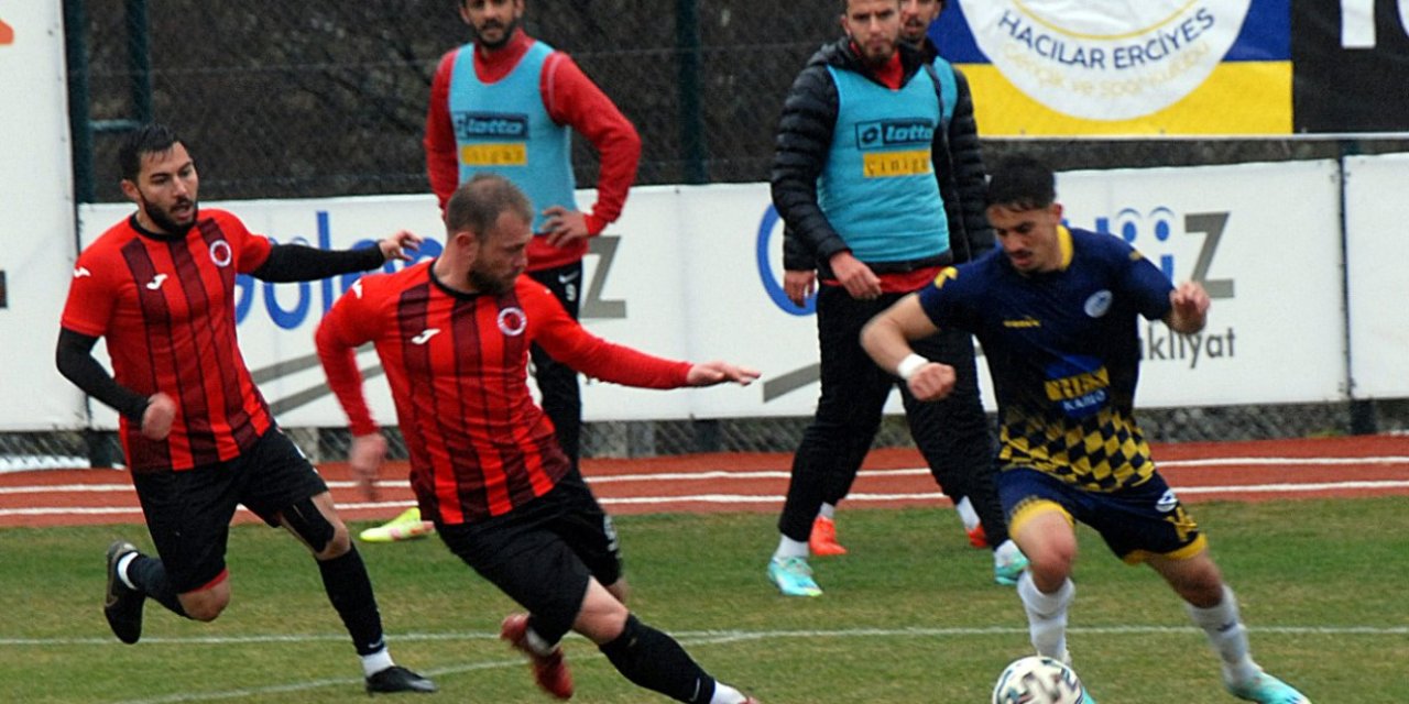 Hacılar Erciyesspor: 2 - Ankara Tkispor: 3