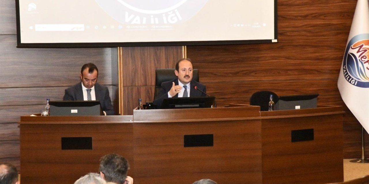 Mersin’de Vali Pehlivan Başkanlığında Seçim Güvenliği Toplantısı Yapıldı