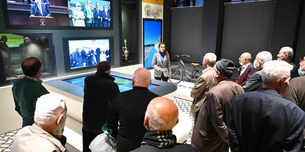 Konya Büyükşehir’den, Huzurevinde Kalan Depremzedelere Moral Gezisi