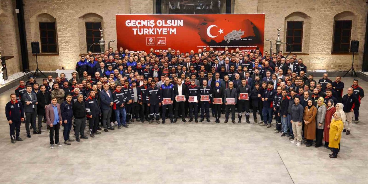 Deprem Bölgesinde Görevli Personele Başkan Kavuş’tan Teşekkür