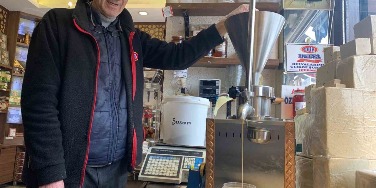 Ramazan Ayının Gözdesi Doğal Tahin Böyle Hazırlanıyor