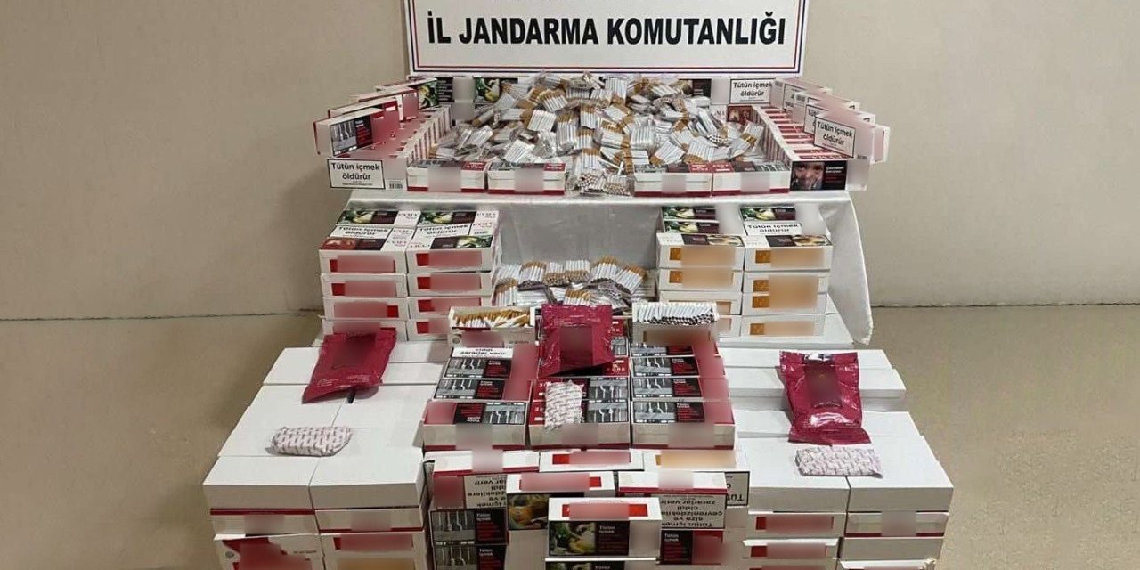 Mersin’de Kaçak Sigara Ve Sahte İçki Operasyonu