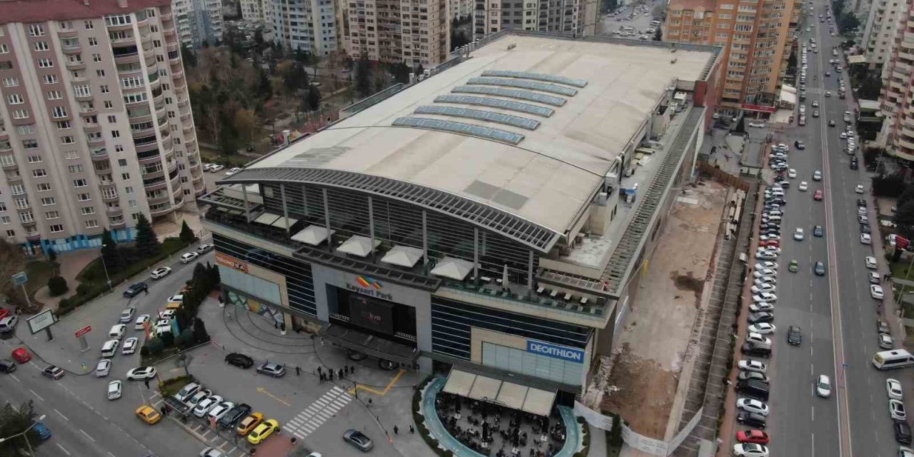 Kayseripark’taki Kaçak İnşaat Havadan Görüntülendi