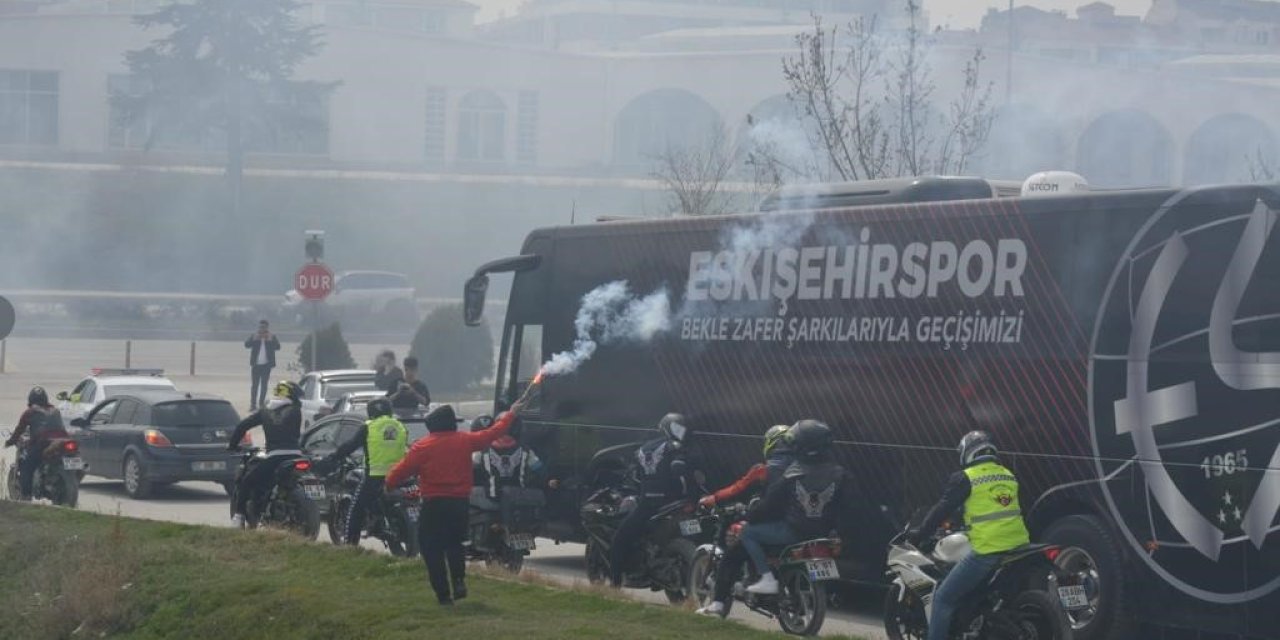 Motor Sporları Kulübünden Eskişehirspor’a Büyük Kortej