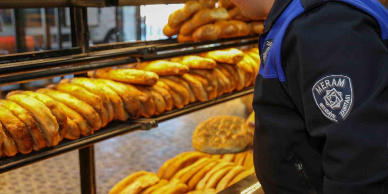 Konya Meram’da Fırınlara Ramazan Denetimi