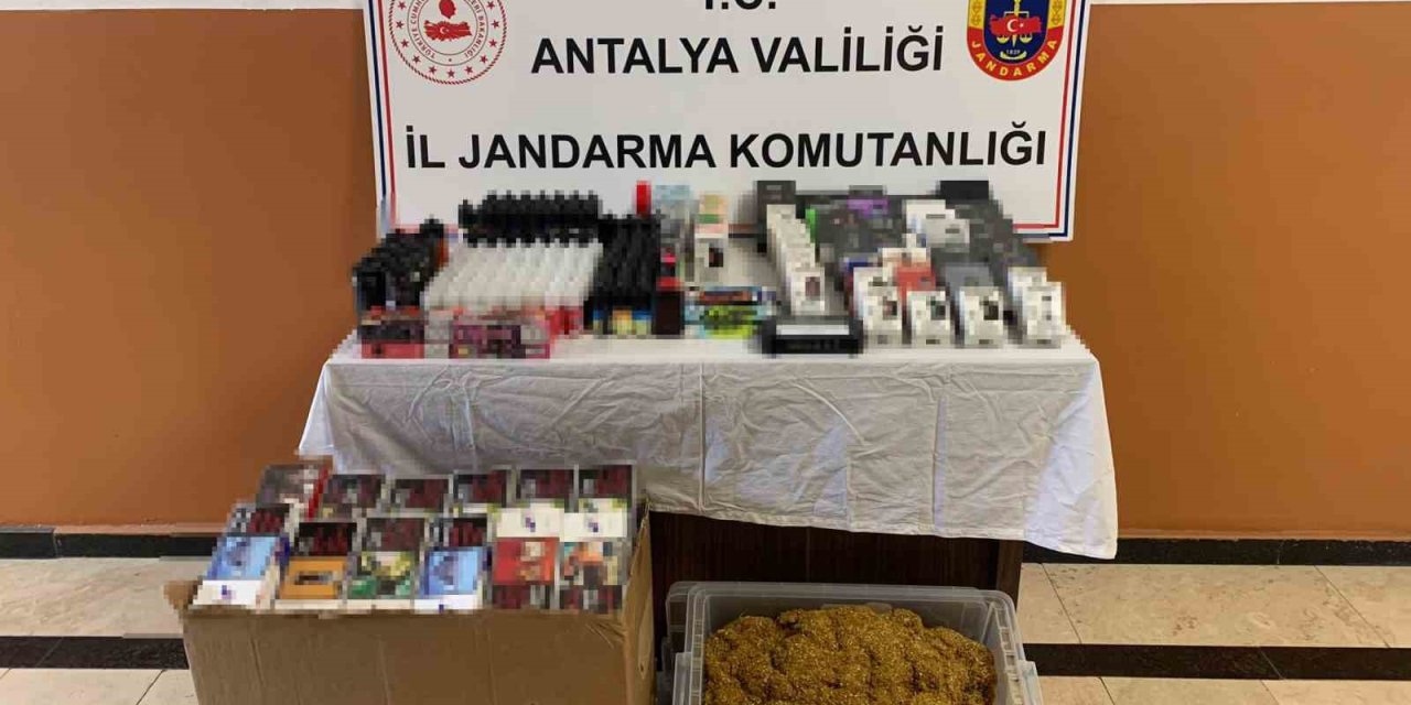 Antalya’da Elektronik Sigara Operasyonu