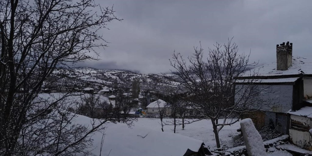 Eskişehir’in Yüksek Kesimlerine Kar Yağdı