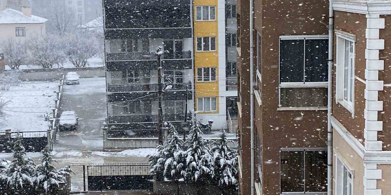 Kulu’da Kar Yağışı Etkili Oldu