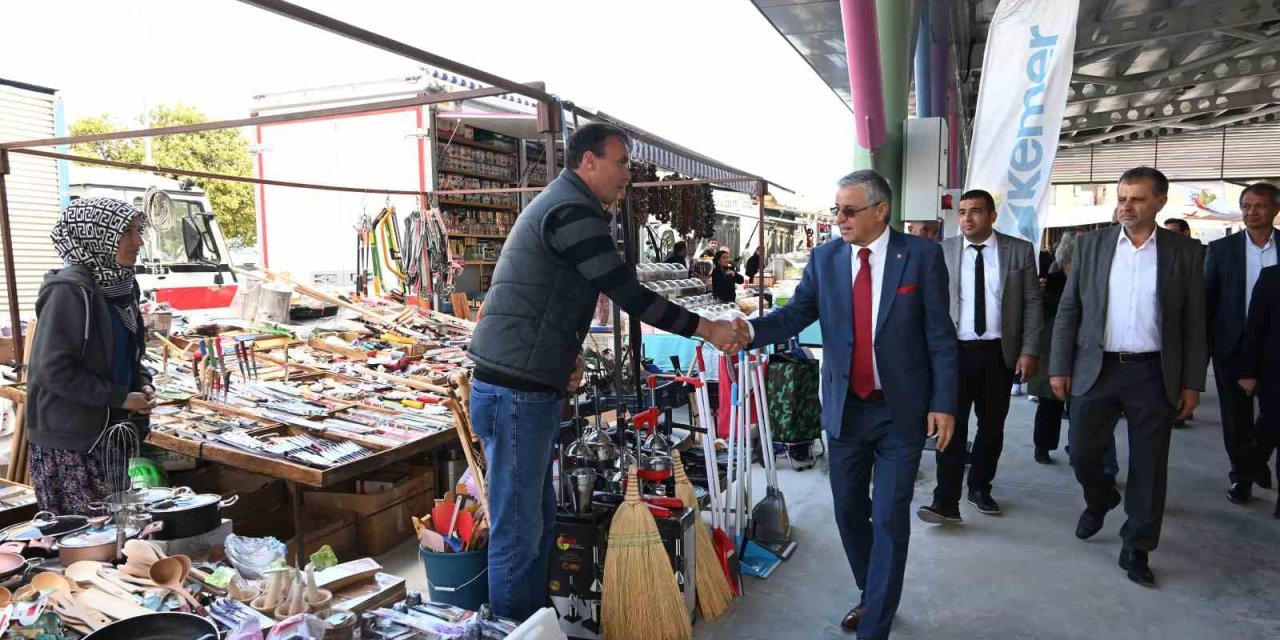 Çamyuva Kapalı Pazar Yeri Dualarla Açıldı