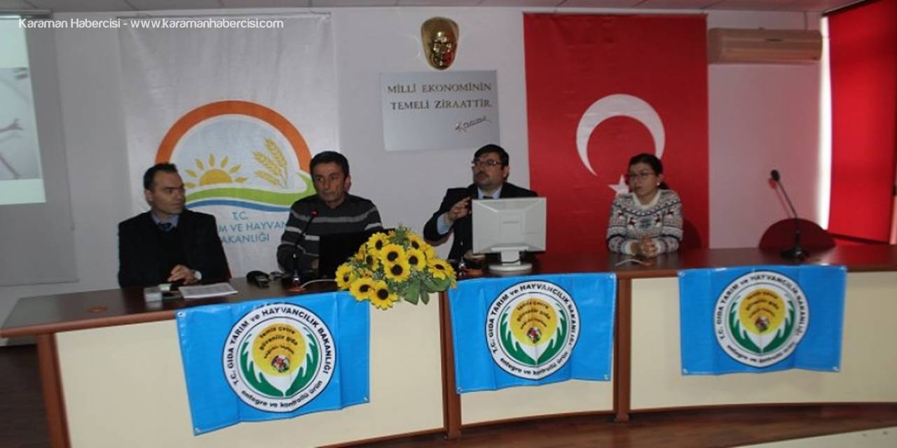 Karaman'da Entegre Mücadele ve Kontrollü Ürün Yönetimi