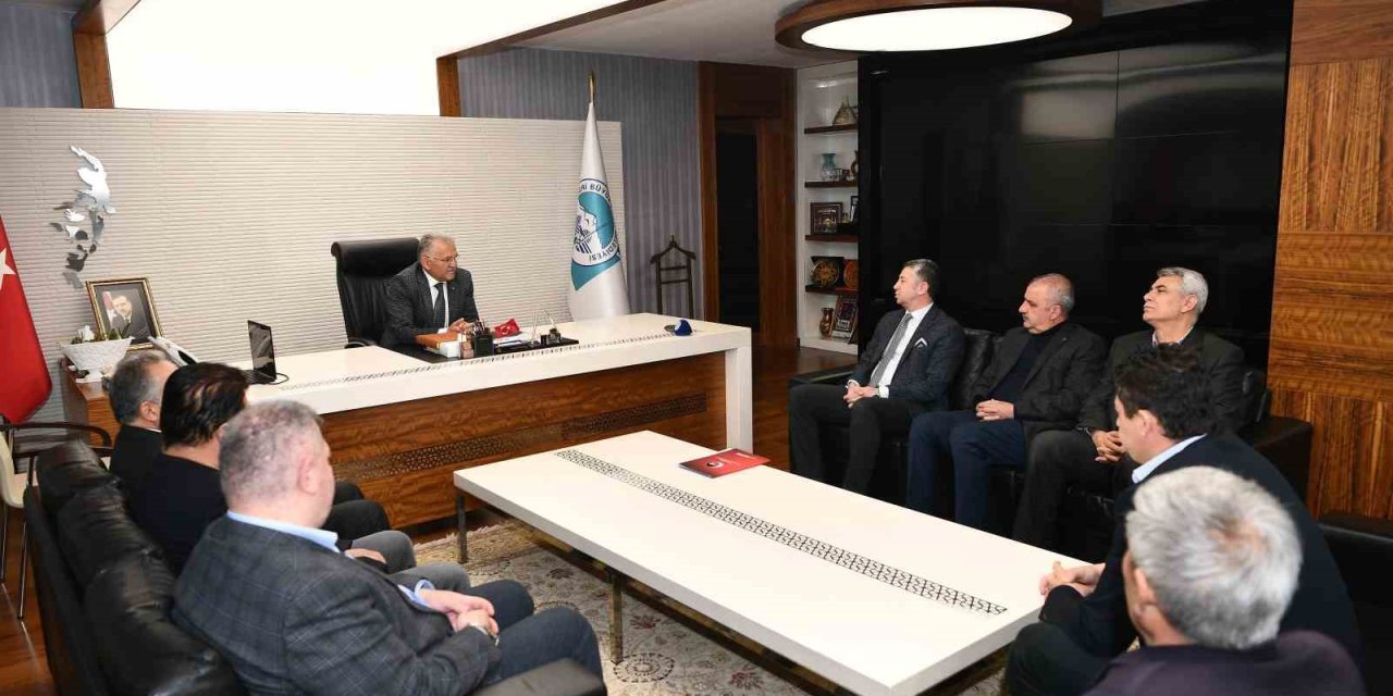 Başkan Büyükkılıç’a "yeni Tramvay Hattı" Teşekkürü