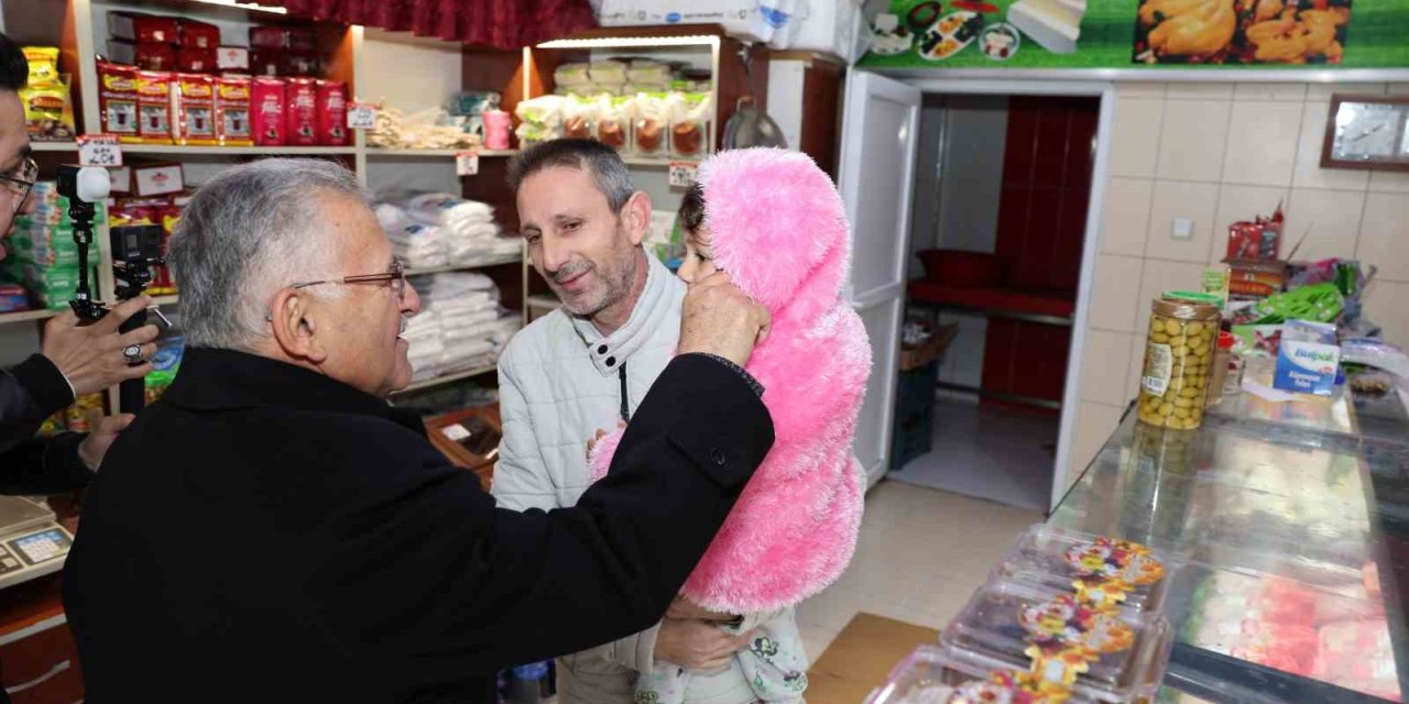 Başkan Büyükkılıç, İldem Esnafını Ziyaret Etti